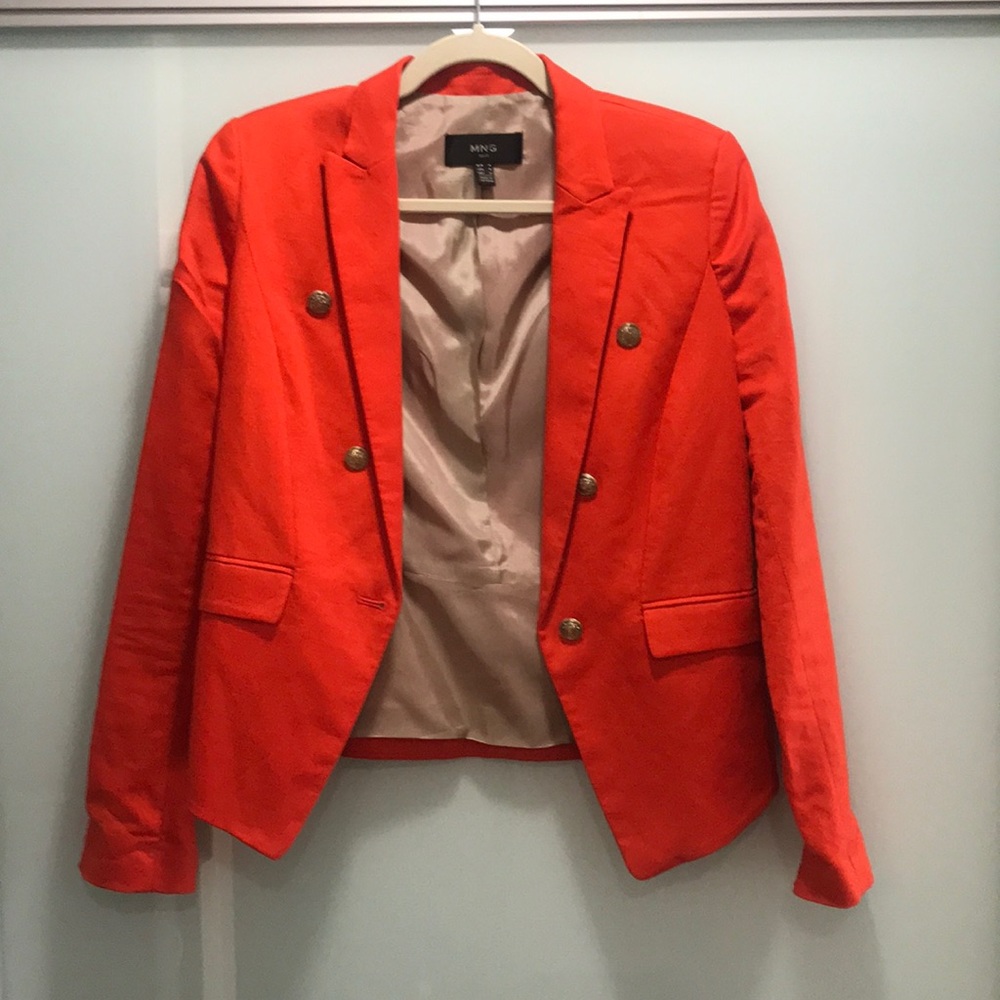 MNG Orange Blazer